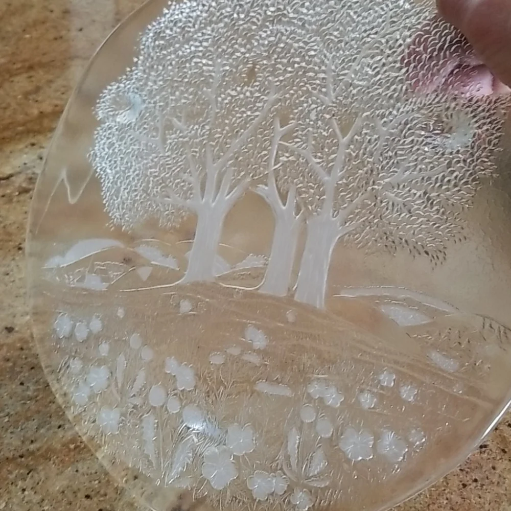 VTG Walther Glass Sommerland Crystal Round 13.5
